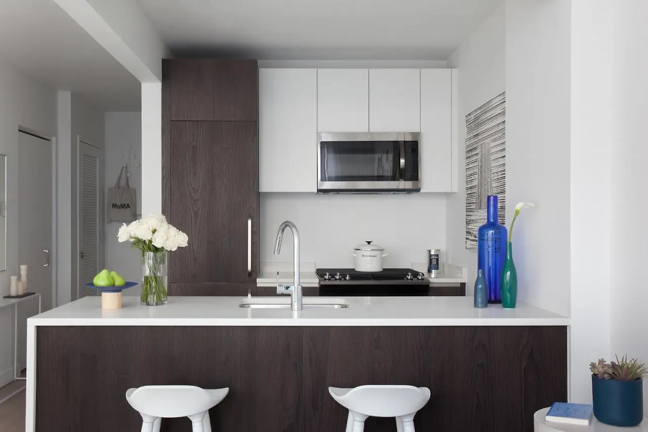 Appartement Hôtel Lux And Modern Flat With Manhattan Skyline View à New York