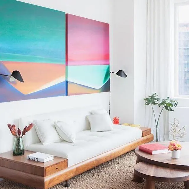 Hôtel Lux And Modern Flat With Manhattan Skyline View à New York