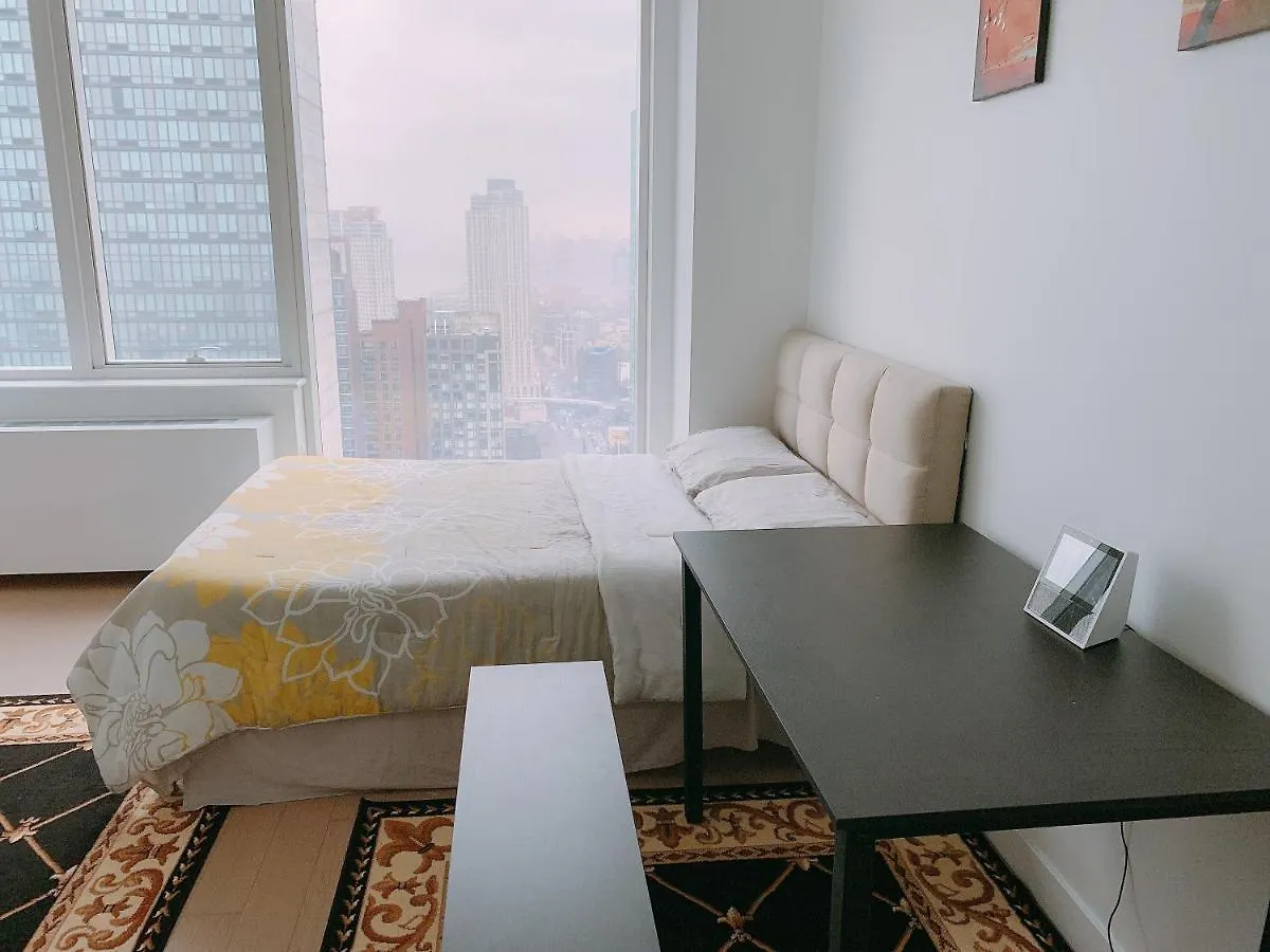 Appartement Hôtel Lux And Modern Flat With Manhattan Skyline View à New York États-Unis