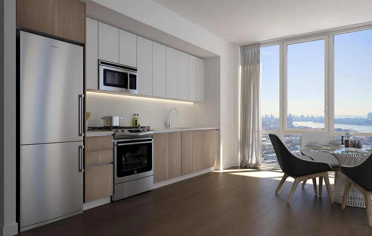 Appartement Hôtel Lux And Modern Flat With Manhattan Skyline View à New York États-Unis