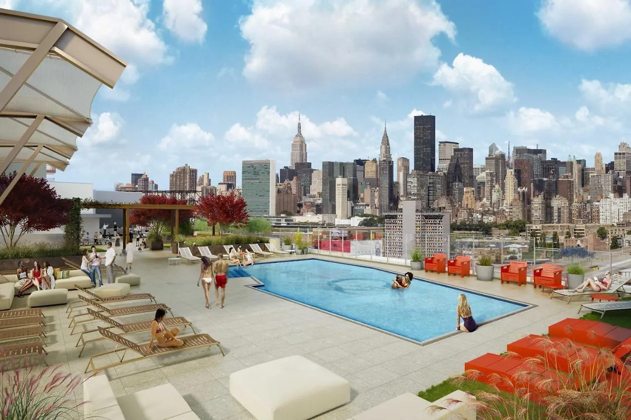 Appartement Hôtel Lux And Modern Flat With Manhattan Skyline View à New York